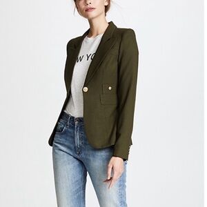 Smythe • Duchess Wool Blazer Army
Green